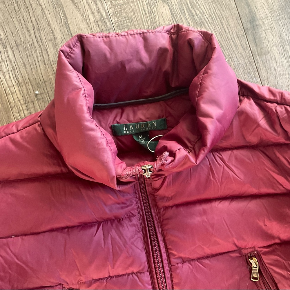 Ralph Lauren puffer down jacket, medium - image 2